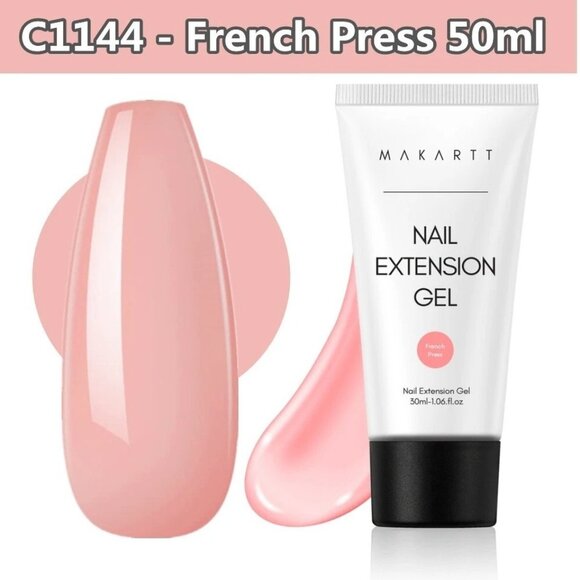 Makartt Nail Extension Gel 1.76oz French Press Color - Picture 2 of 3